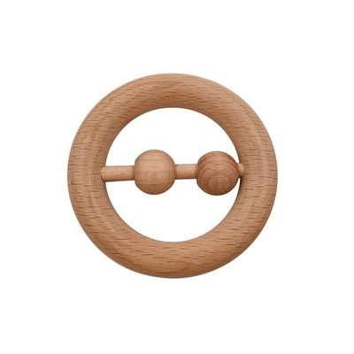 Ιατρικοί 5.5cm ξύλινοι γιατροί Teether σιλικόνης ξύλινοι καθορισμένοι