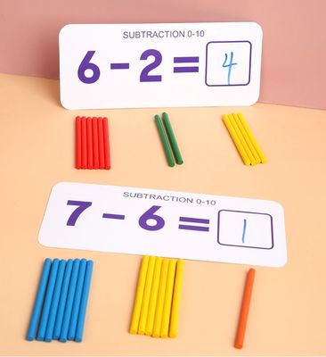 Μη τοξικός 15cm Montessori μετρώντας πίνακας πολλαπλασιασμού πινάκων ξύλινος