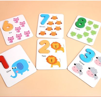 Μη τοξικός 15cm Montessori μετρώντας πίνακας πολλαπλασιασμού πινάκων ξύλινος