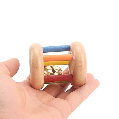 Handbell 15CM ξύλινα μουσικά όργανα BeBe Tambor παιχνιδιών