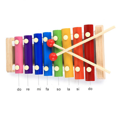 Για άνδρες και για γυναίκες μωρό ξύλινο Xylophone παιχνιδιών μικρών παιδιών ξύλινο μουσικό