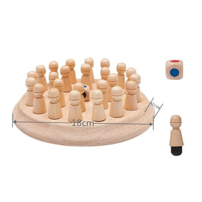 φραγμός 4cm σκακιού μνήμης παιχνιδιών 1.6in ξύλινος ξύλινο σκάκι Matchstick μνήμης