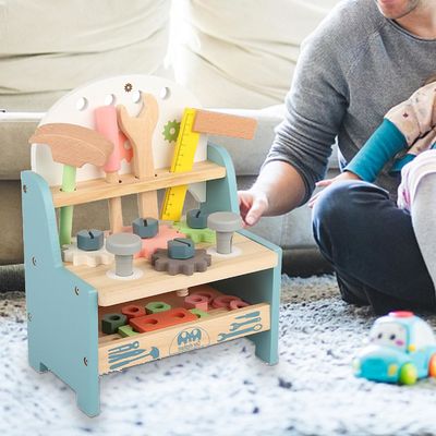 Εργαλεία πάγκων εργασίας InteractiveWooden παιδιών γονέα για την ανάπτυξη νοημοσύνης