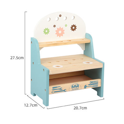 Εργαλεία πάγκων εργασίας InteractiveWooden παιδιών γονέα για την ανάπτυξη νοημοσύνης