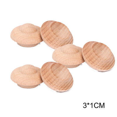 6pcs εκπαιδευτικά ξύλινα παιχνίδια Montessori στοιβαχτών ουράνιων τόξων