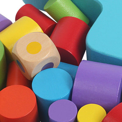 Ξύλινο παιχνίδι ισορροπίας φεγγαριών Montessori για νωρίς να μάθει