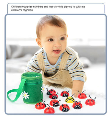 Μη τοξικά ξύλινα μαθηματικά παιχνίδια Montessori για τα μικρά παιδιά