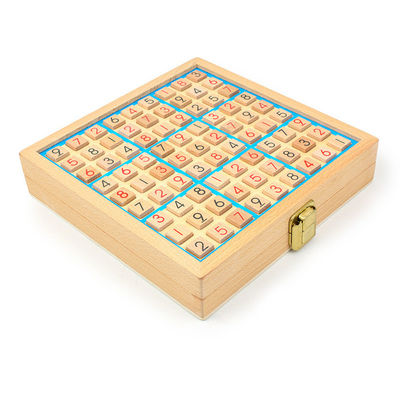 Μη τοξικά ξύλινα παιχνίδια Sudoku για τη διανοητική ανάπτυξη