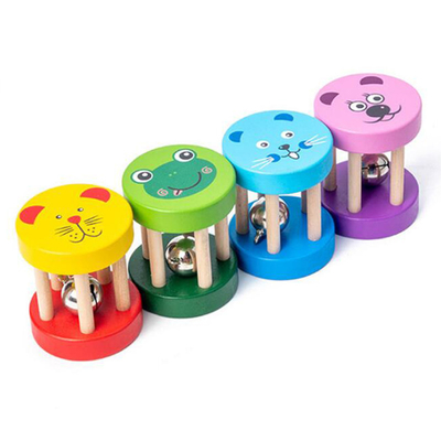 Μουσικό ξύλινο κουδούνισμα Montessori για το μωρό παιχνιδιών παχνιών μωρών εκπαιδευτικό