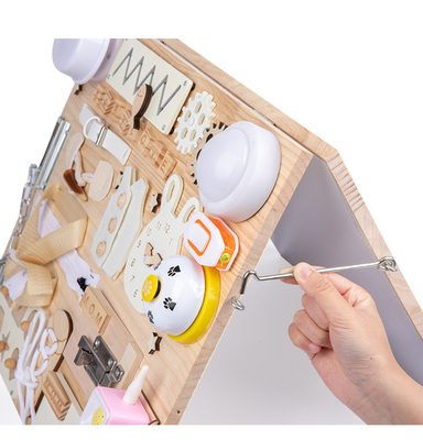 Ξύλινα παιχνίδια πινάκων Montessori πρόωρα εκπαιδευτικά DIY χειροποίητα πολυάσχολα για τα μικρά παιδιά